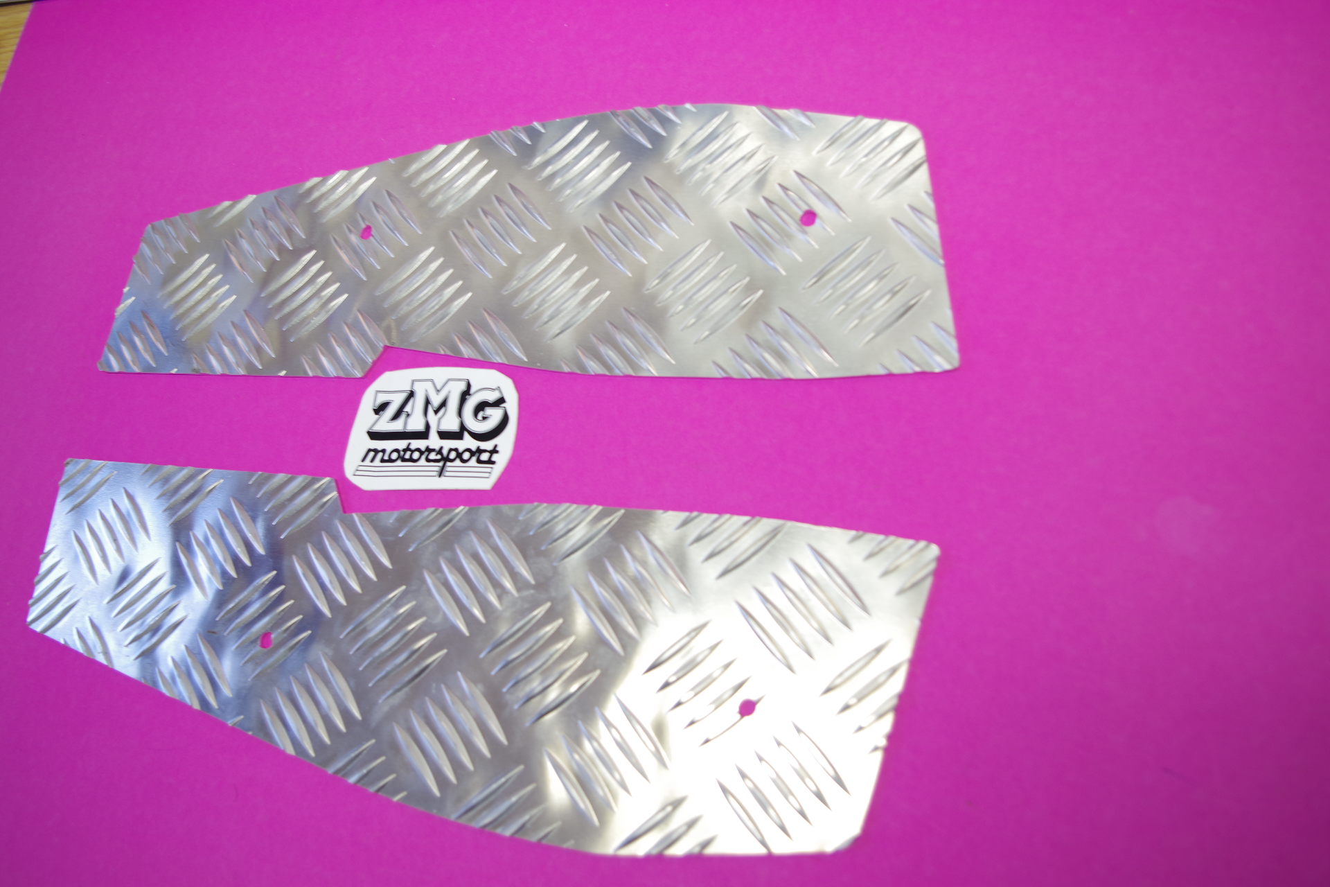 Alu Trittbrett Derbi GP1 50 riffel