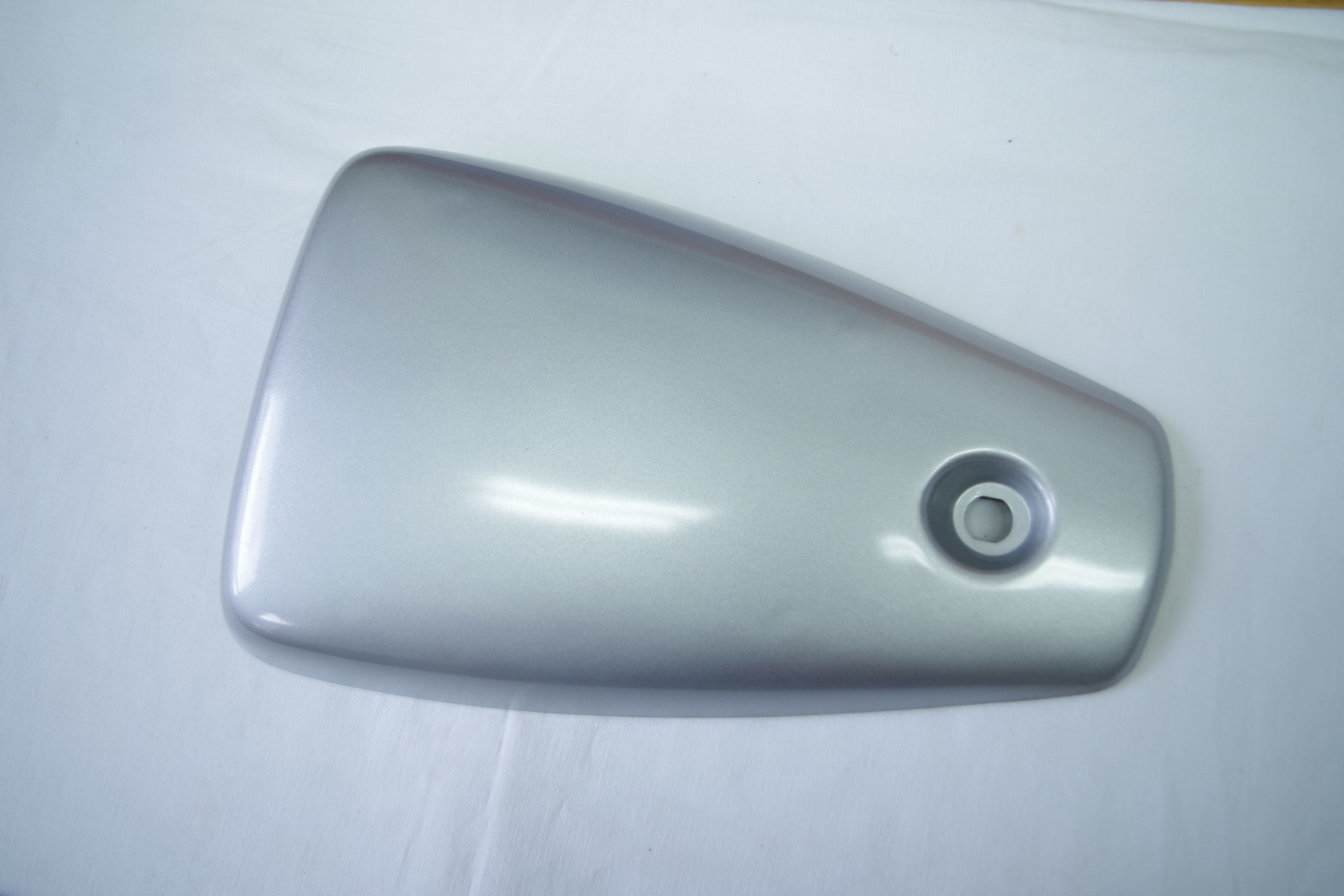 Sitzbankabdeckung RS50 Aprilia silber Sozius