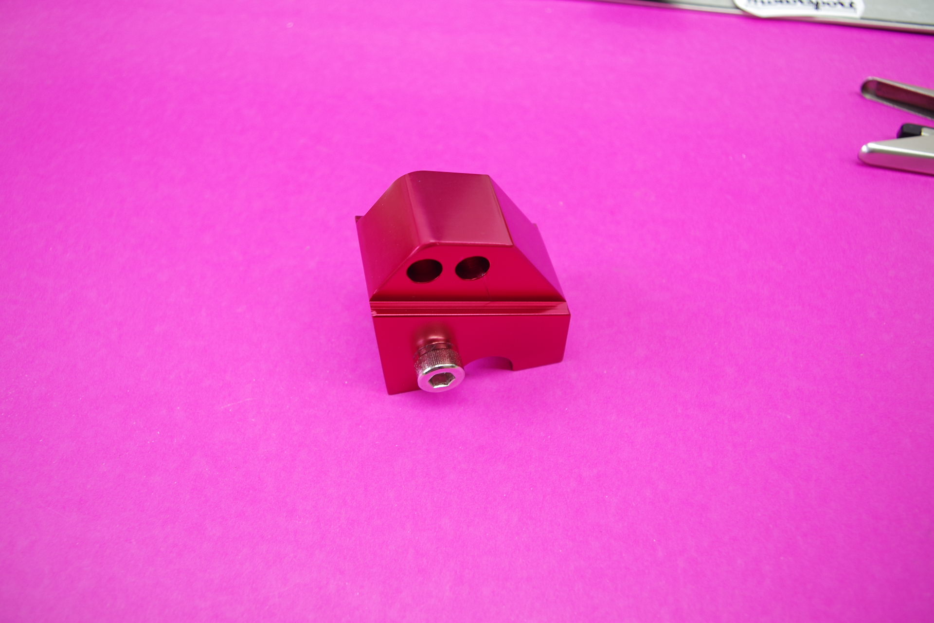 Federbeinverlängerung rot höhenverstellbar Piaggio-SR50R